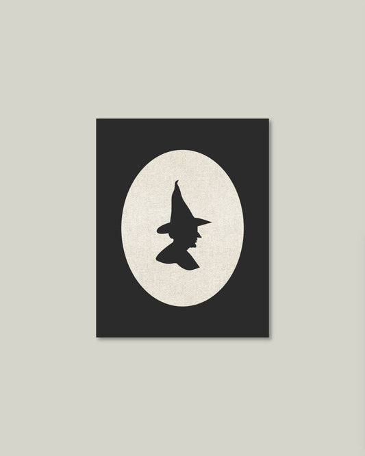 Witch Silhouette Artist Board