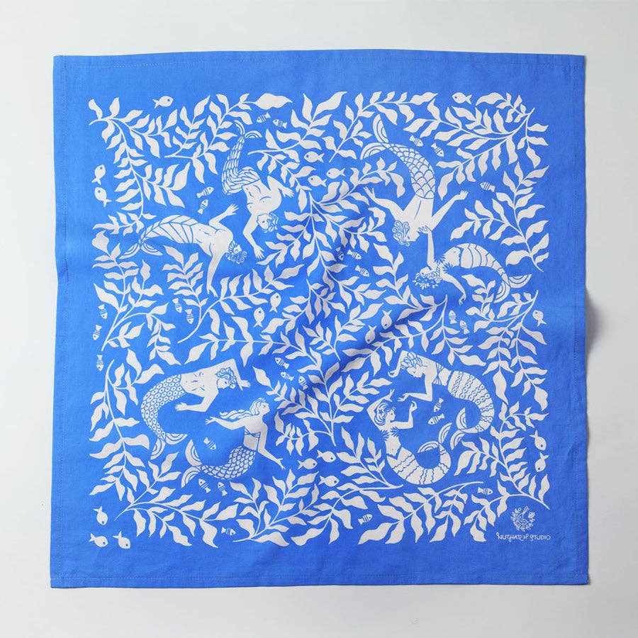 Cerulean Mermaid Bandana