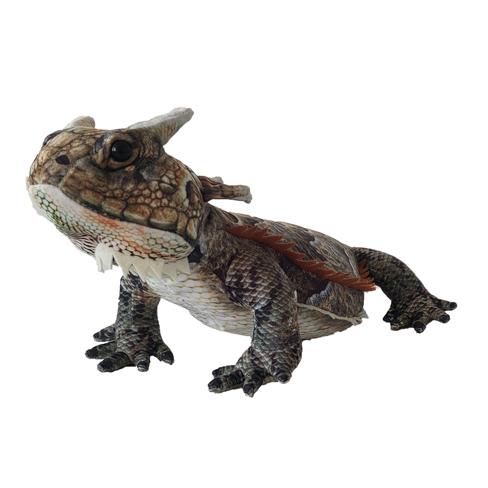 Texas Horned Lizard Plush 20.5" Stuffed Animal