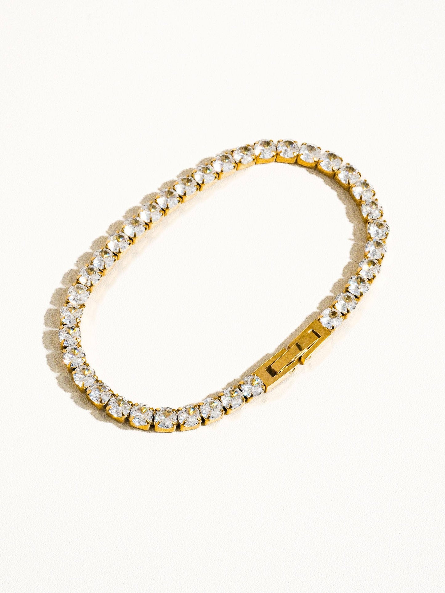 René Non-Tarnish Rhinestone Dressy Bracelet