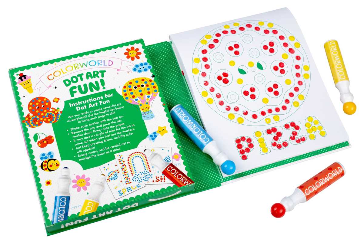 ColorWorld: Dot Art Fun! by Editors of Silver Dolphin Books