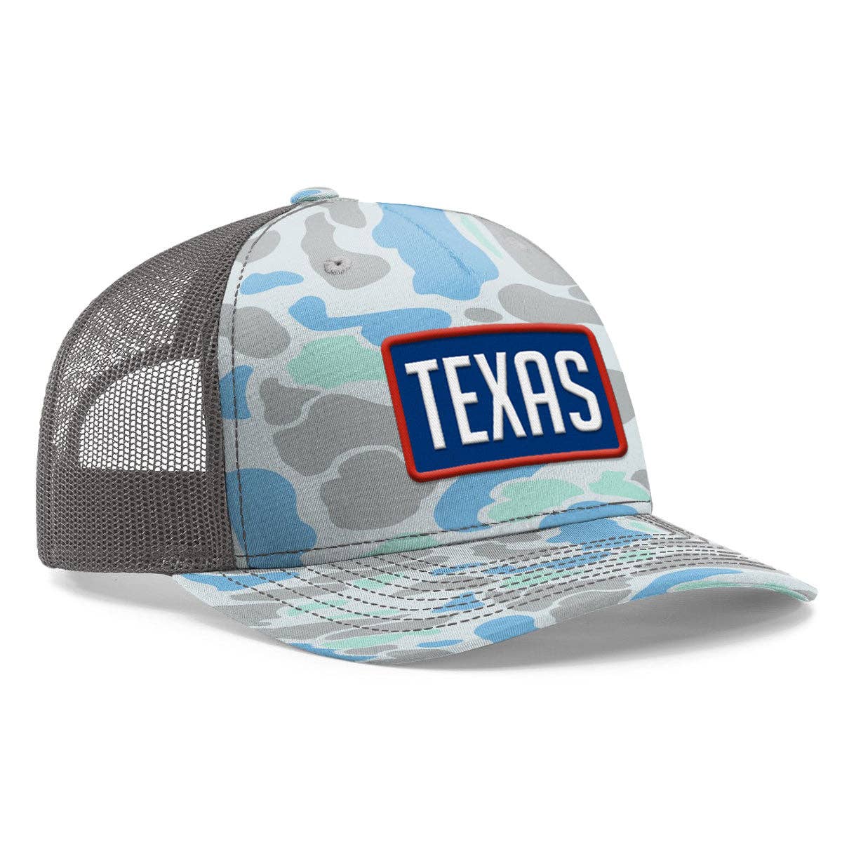 Texas Camo Trucker Patch Cap