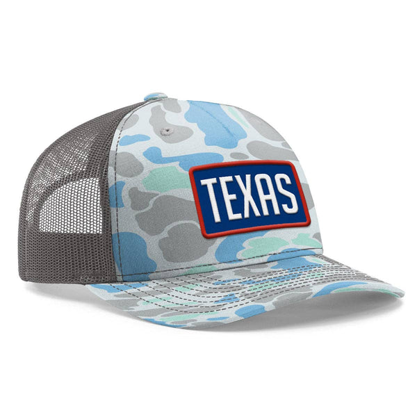 Texas Camo Trucker Patch Cap