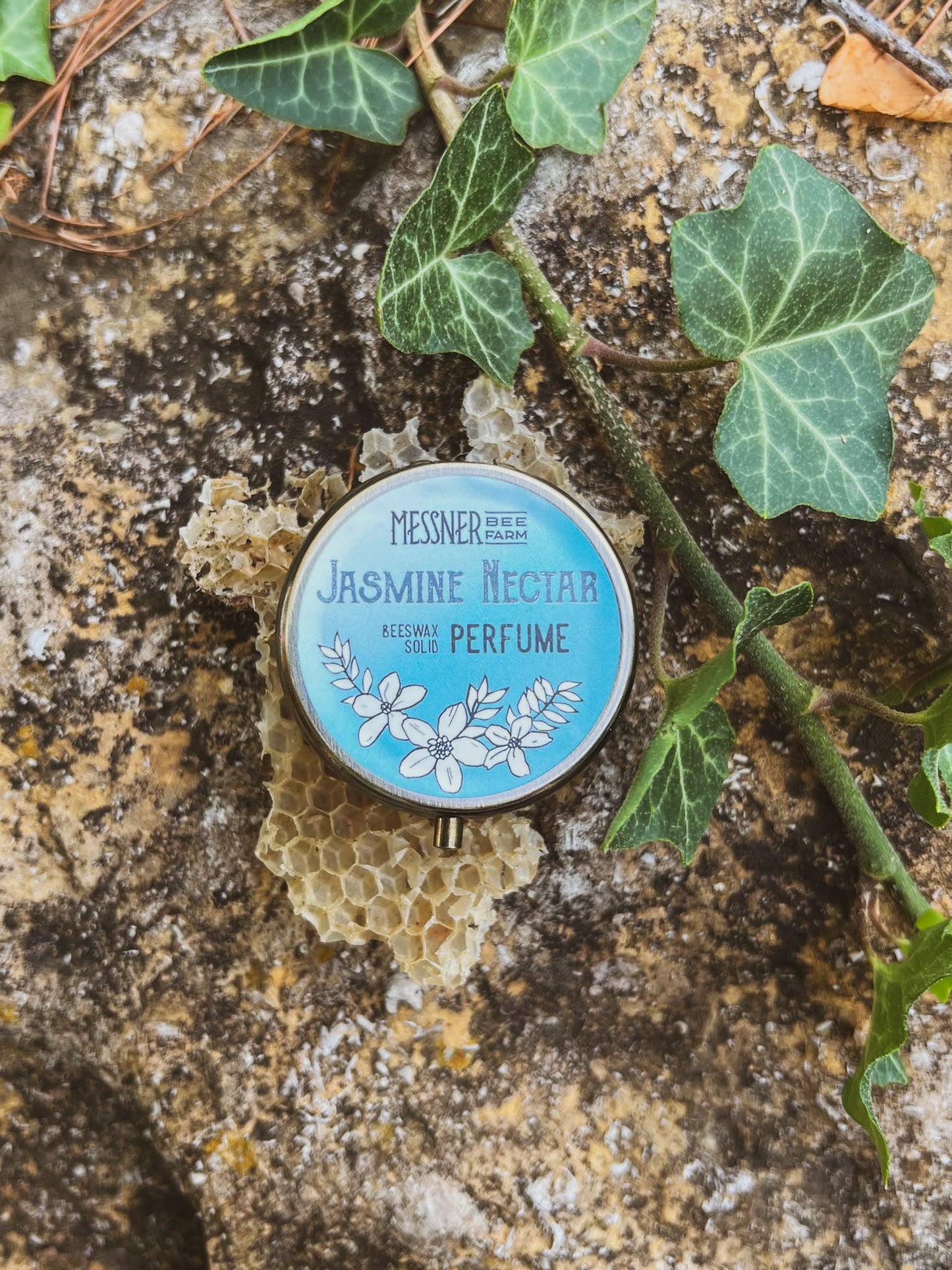 Solid Perfume - Jasmine Nectar - Handmade with Beeswax