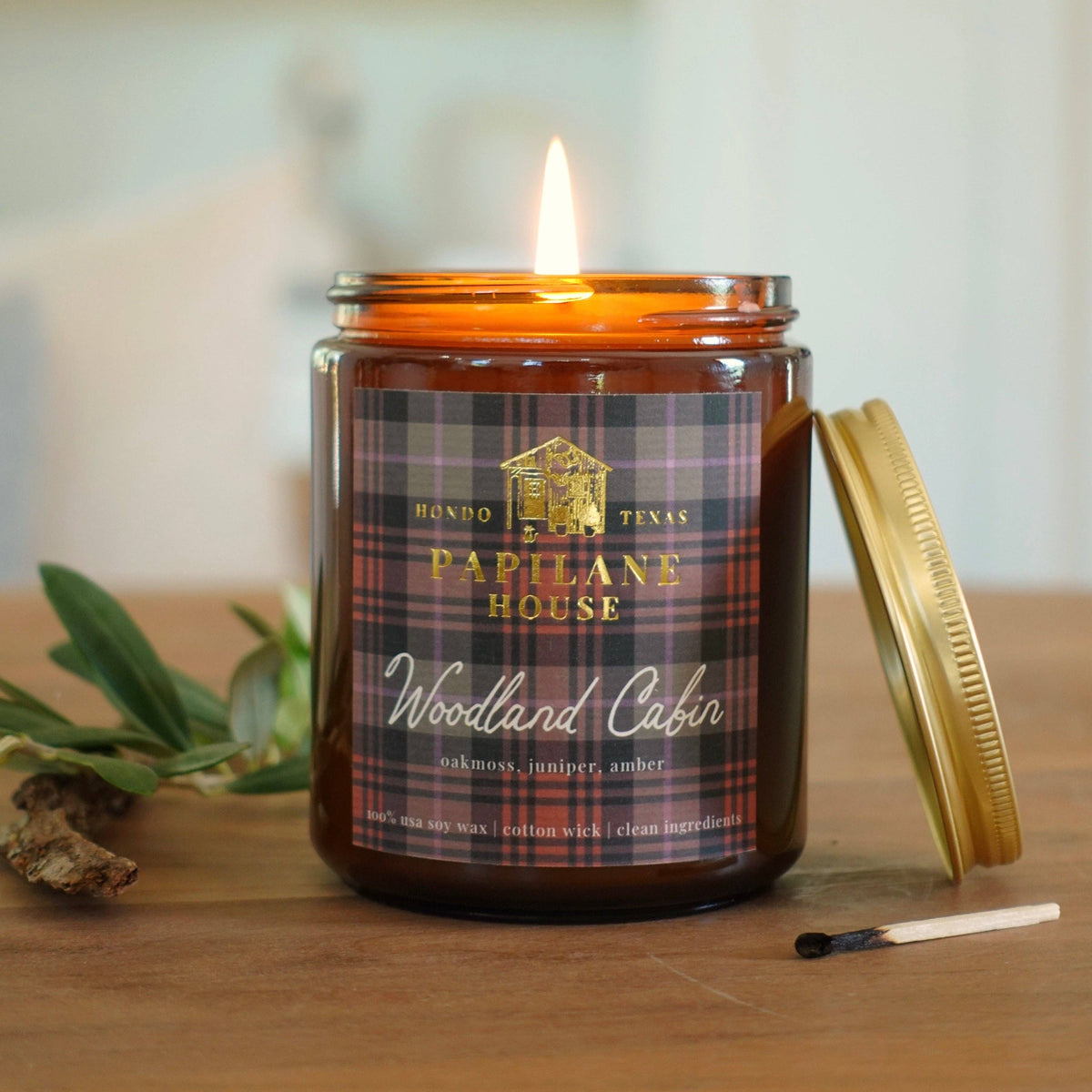Woodland Cabin Candle