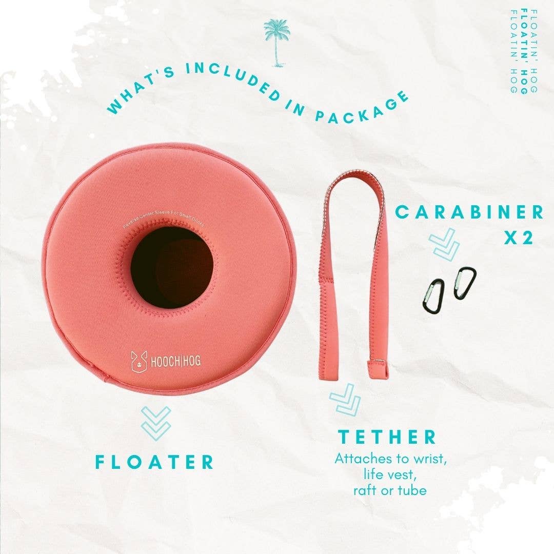 Floating Cup Holder, Can Holder & Beer Holder [Coral]