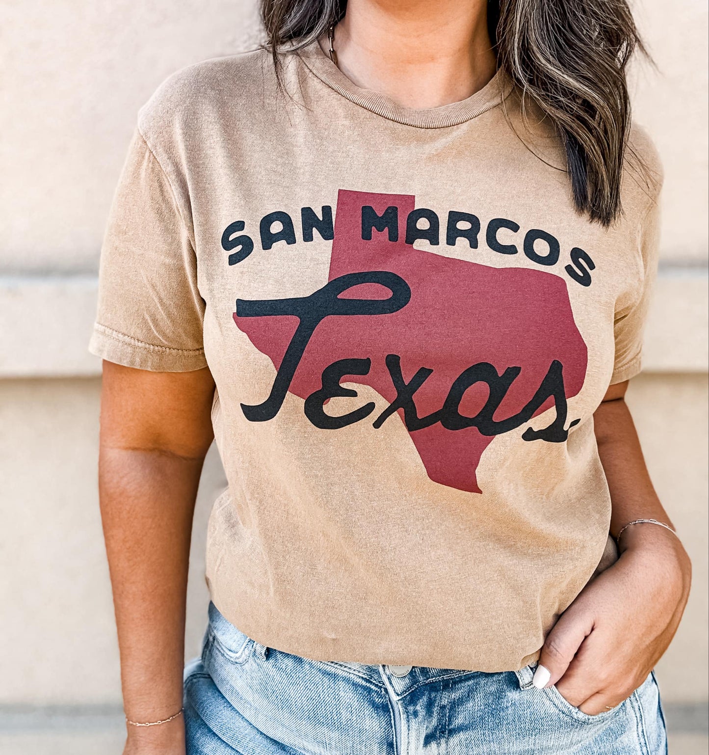 San Marcos Texas Vintage Graphic Tee