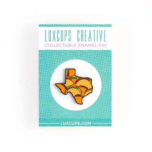 Texas Tacos Pin