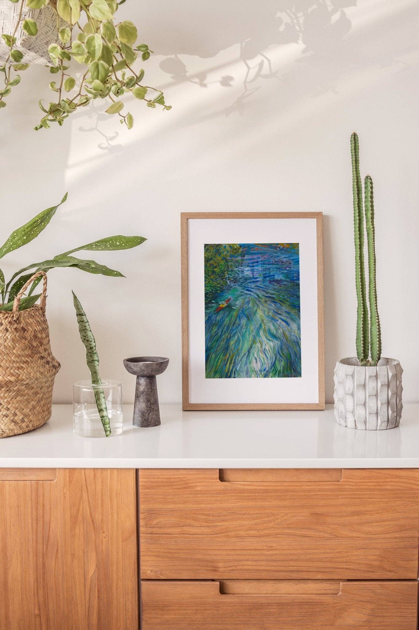 GUEST ARTIST COLLAB x MCSeaborne Art | San Marcos Texas River Art Print