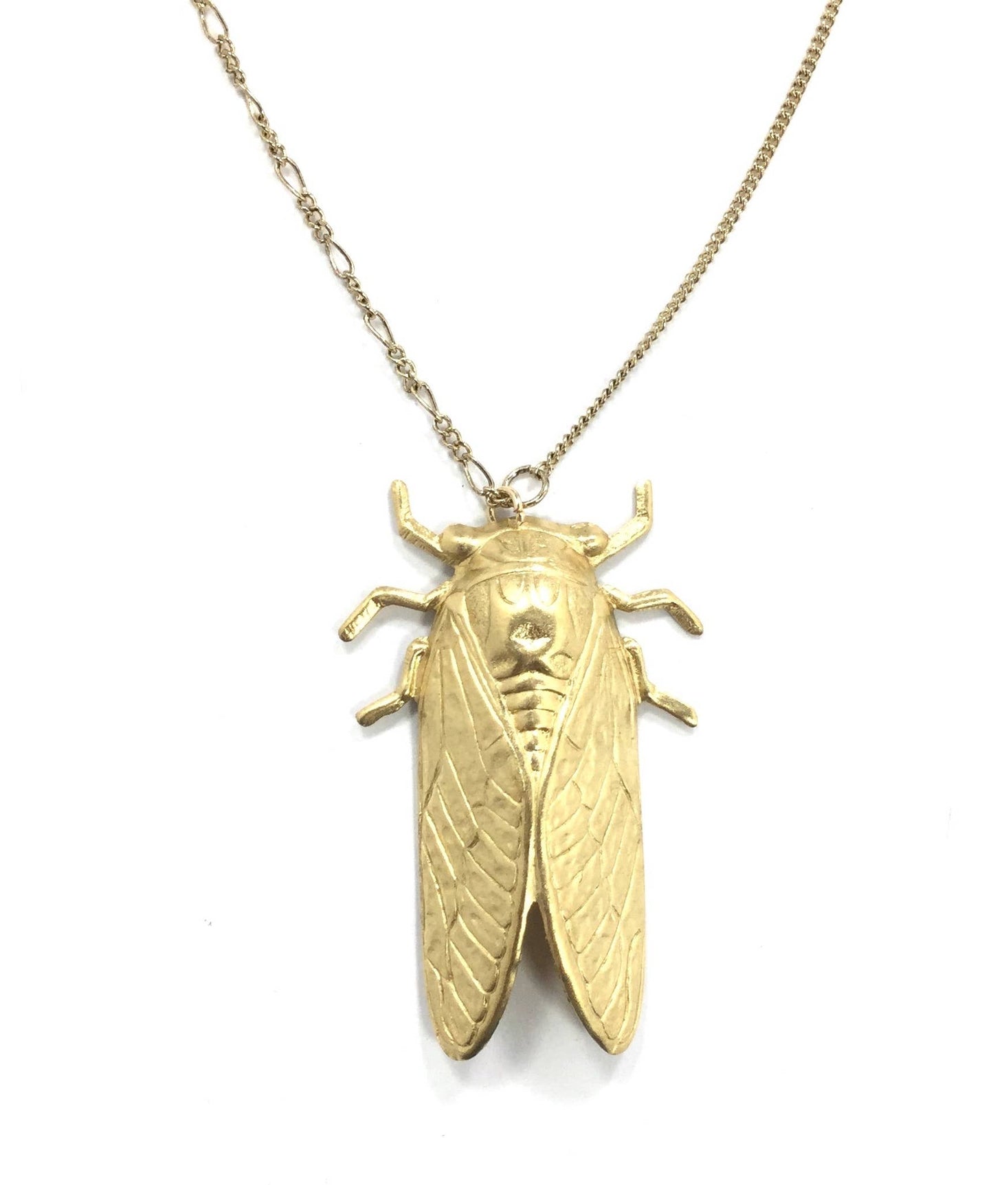 Cicada Pendant Necklace