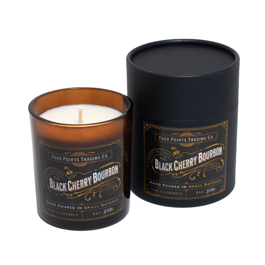 Black Cherry Bourbon 8 oz Soy Candle