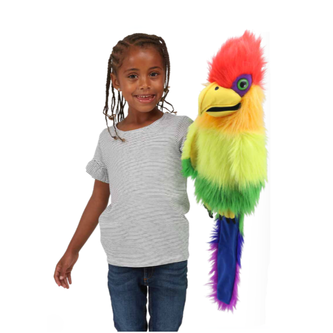 Rainbow Puppets:  Rainbow Bird