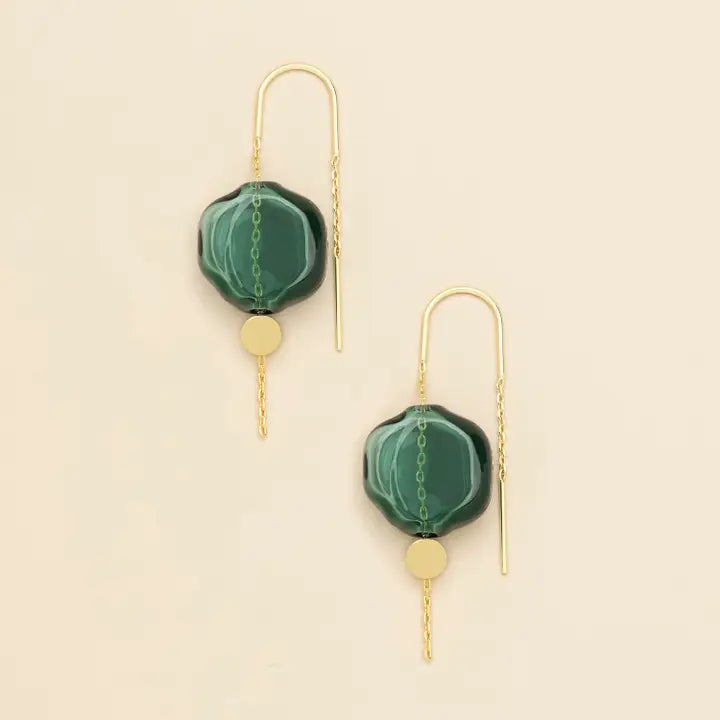 Refined Glass Earrings