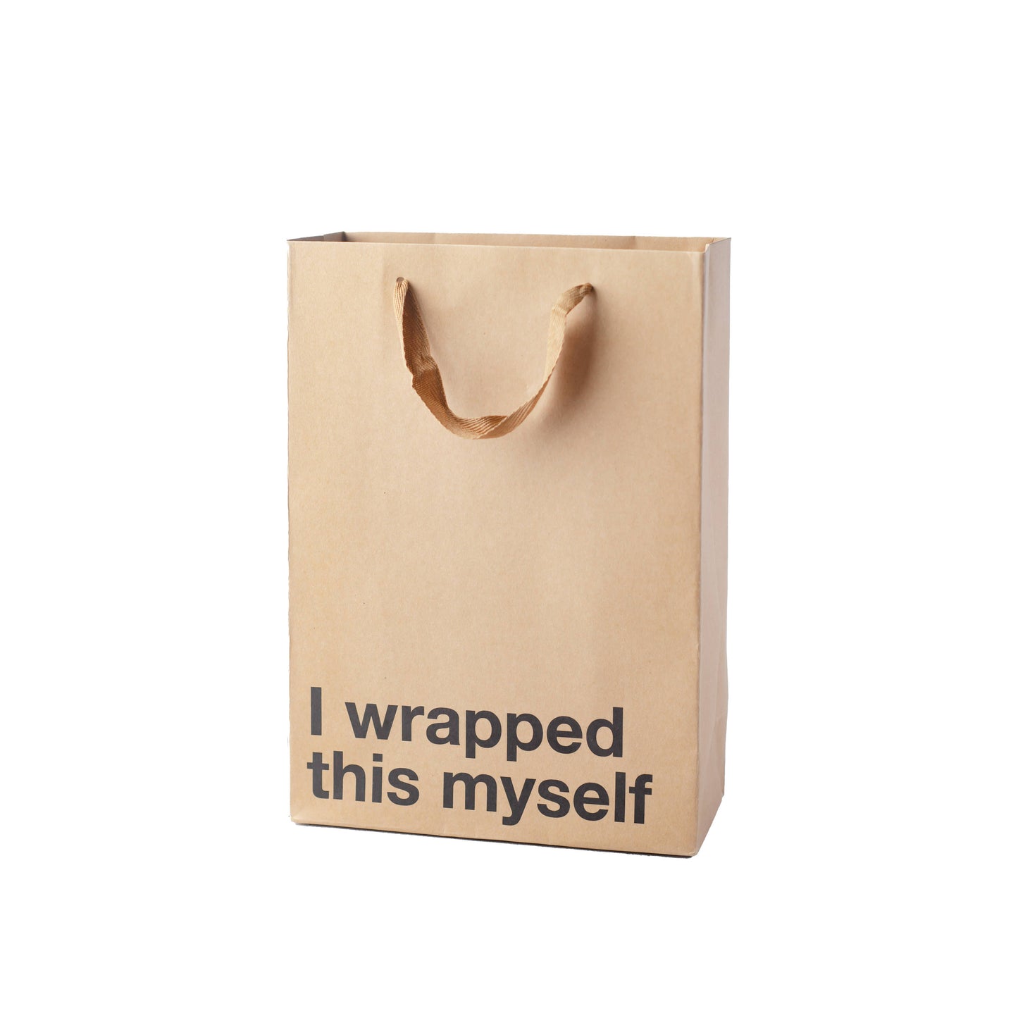 "Wrapped this myself" Gift Bag