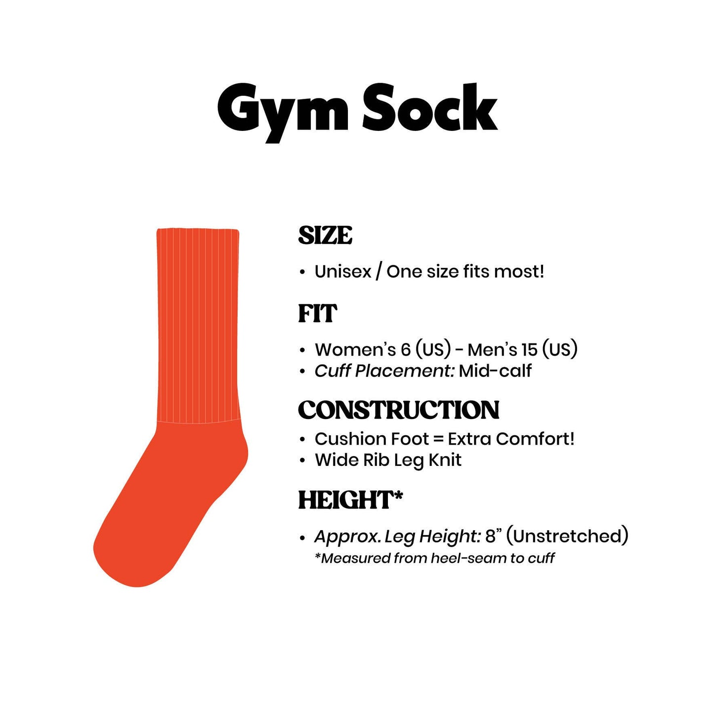 I'm Not Sure What I'm Doing Out Of Bed Gym Crew Socks