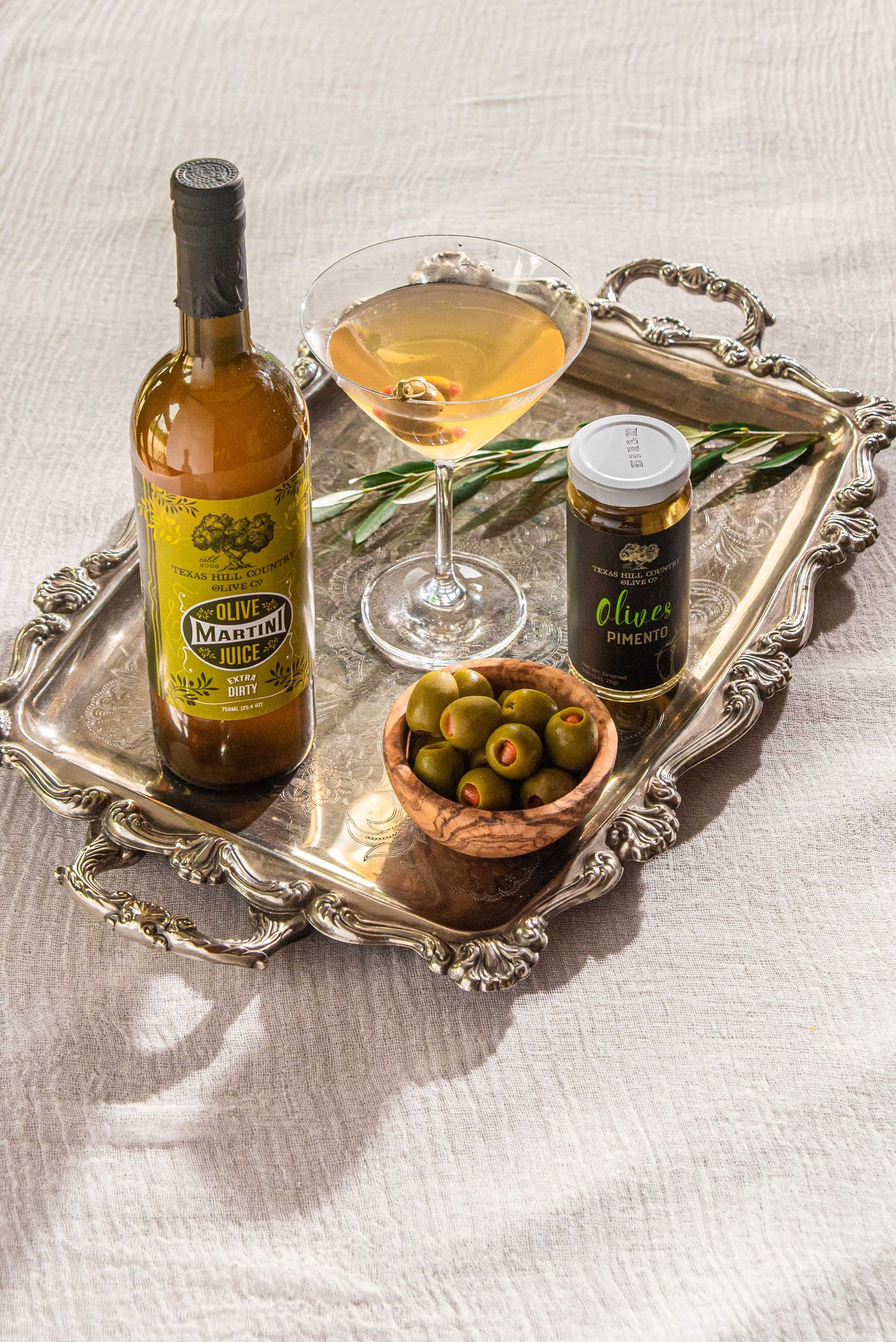 The Dirty Martini Cocktail Gift Set