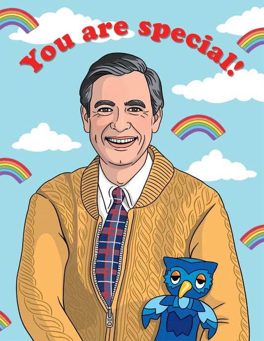 Mister Rogers You are Special Birthday Card