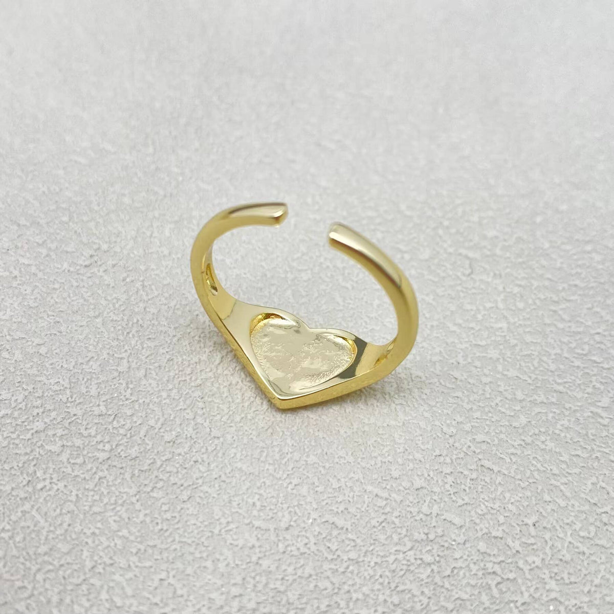 "F*ck You" Heart Ring | 18K Gold Plated, Adjustable