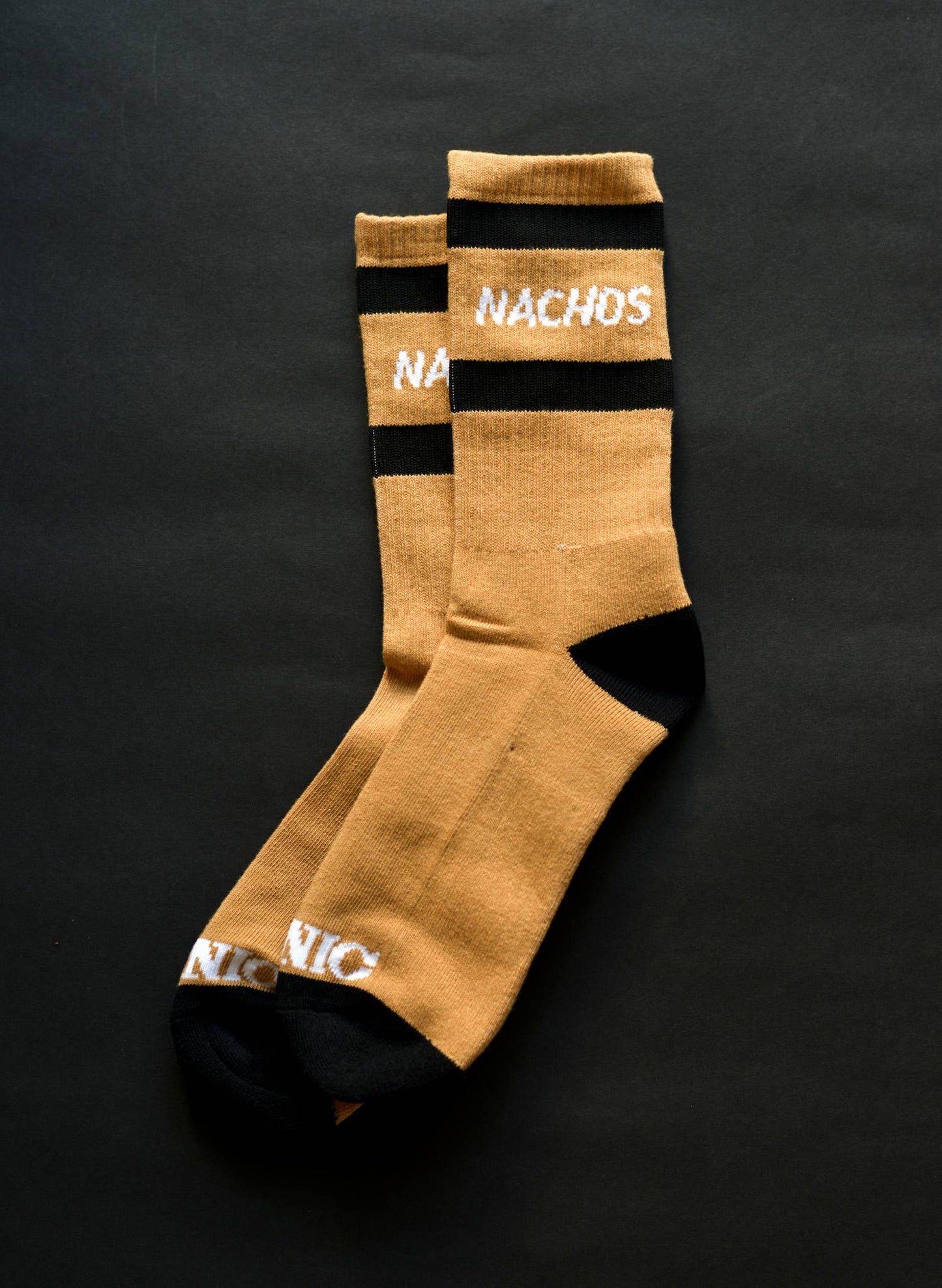 Nachos Comfy Vintage Crew Socks