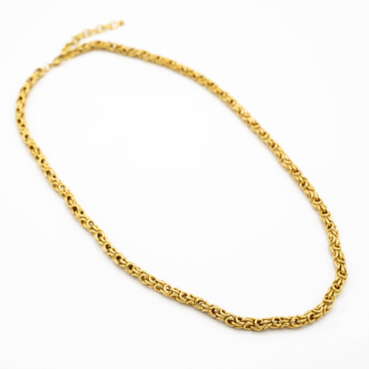 Brass Byzantine Chain - Anti Tarnish