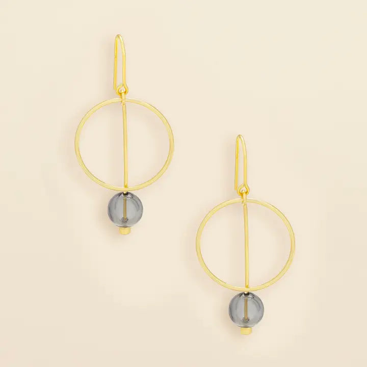 Refined Glass Earrings