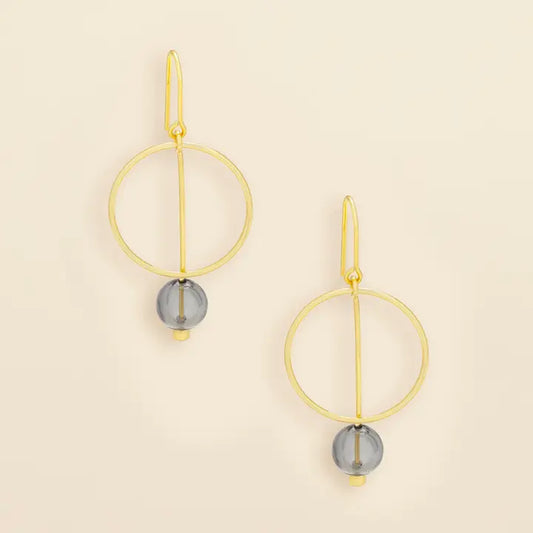Refined Glass Earrings