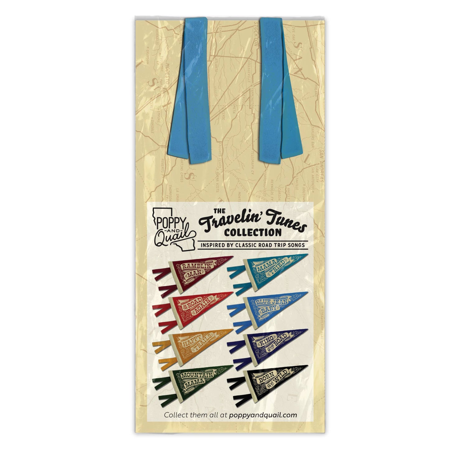 Blue Jean Baby Mini Pennant