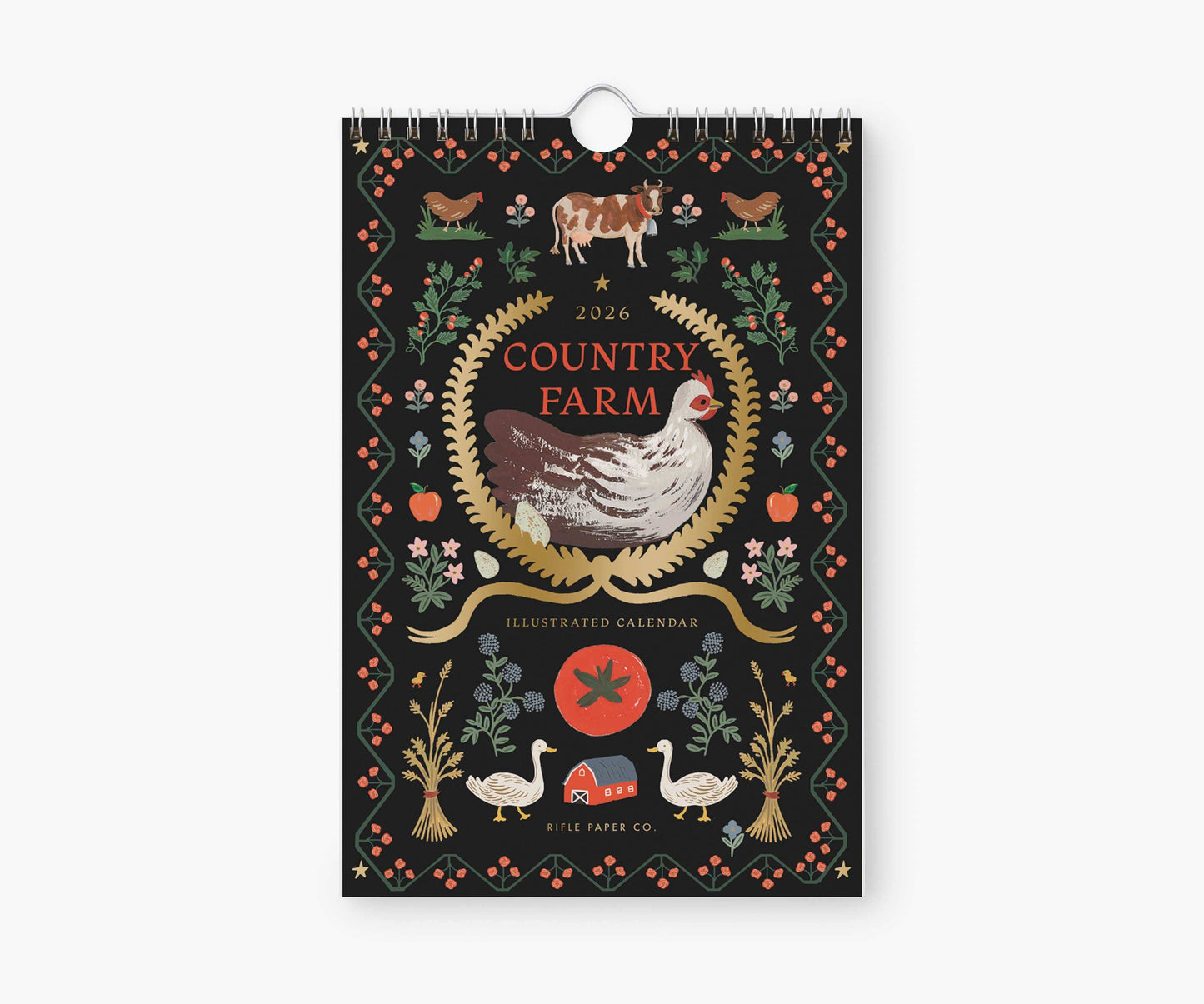 2026 Country Farm Kitchen Calendar (6x9)