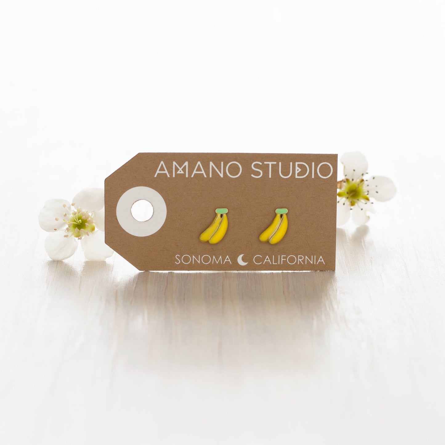 Banana Stud Earrings