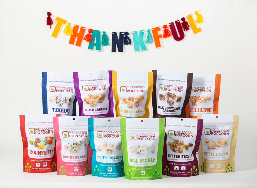 Tuxedo Popcorn- GF- Signature Bag