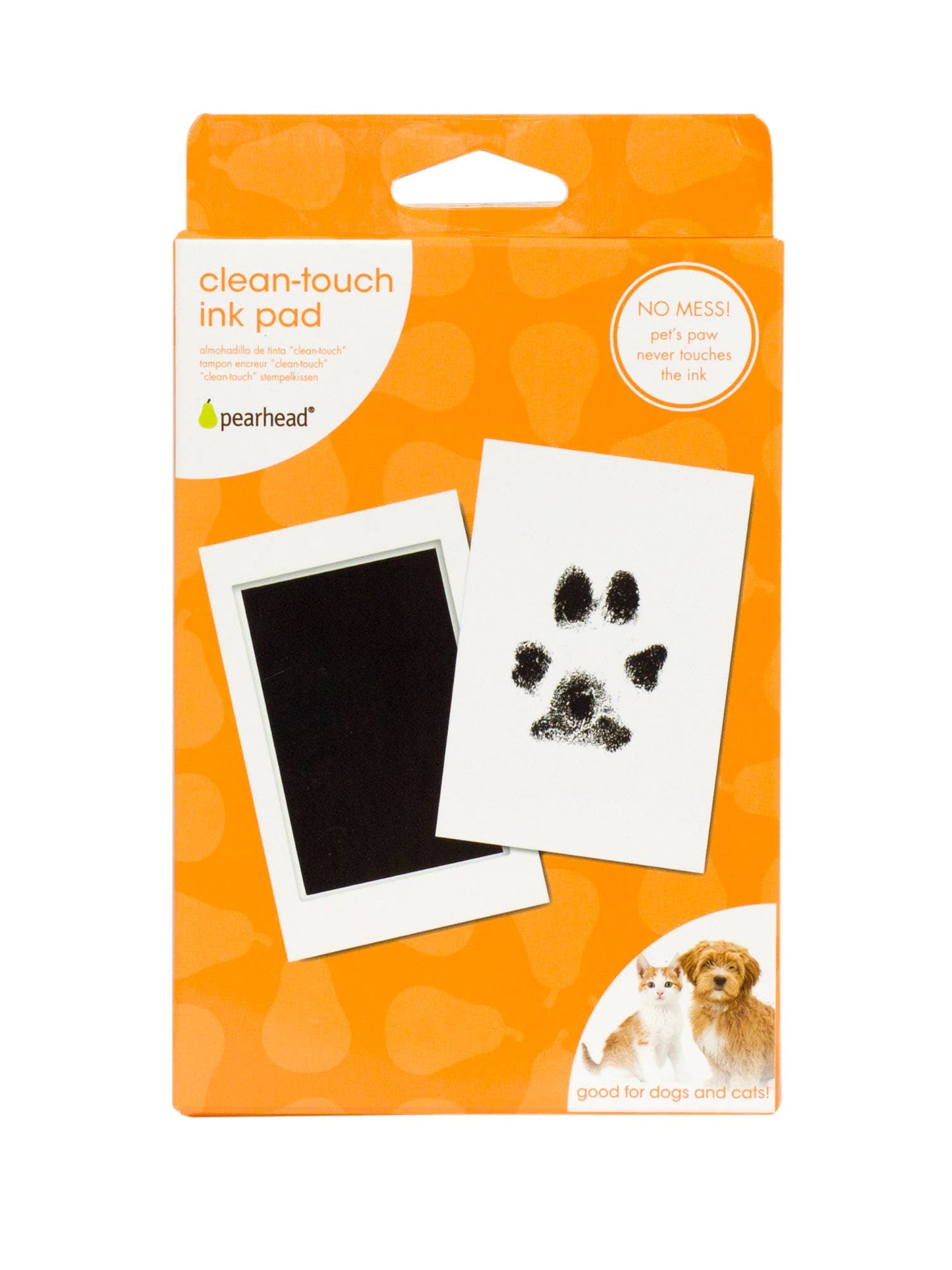 Pet Pawprint Clean-Touch Ink Pad, Black