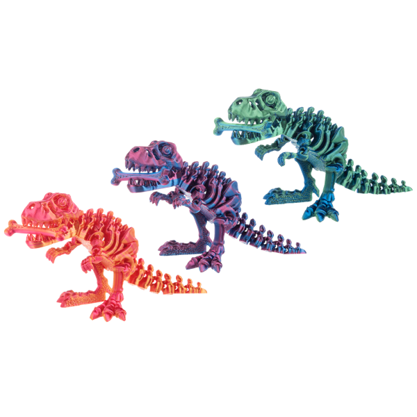 Shimmer Creatures - T Rex with Bone