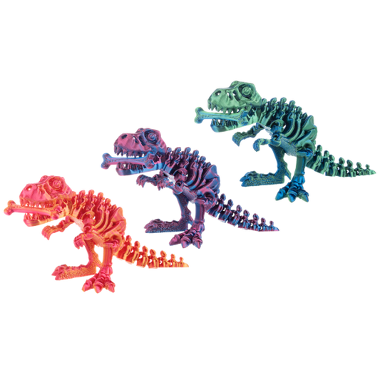 Shimmer Creatures - T Rex with Bone