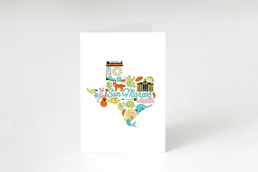San Marcos Texas Card
