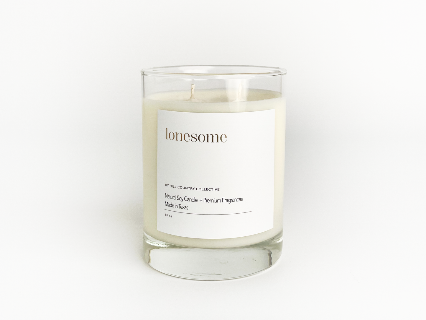 Lonesome Soy Candle