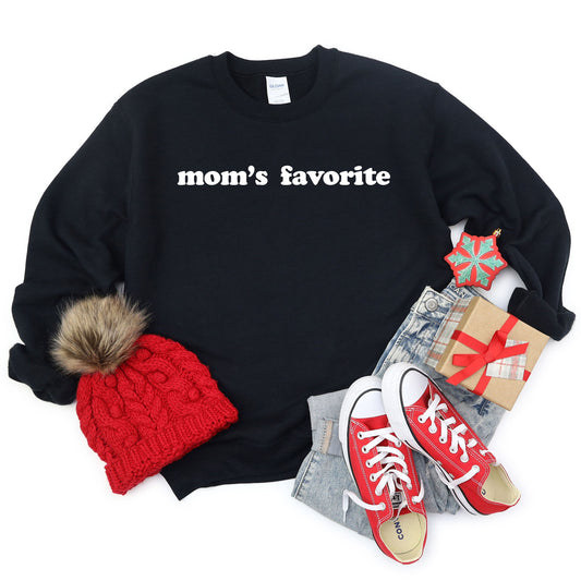 Mom's Favorite Crewneck Sweatshirt