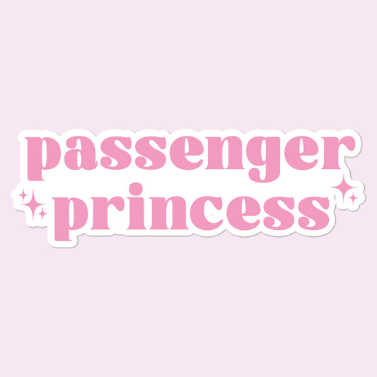 Passenger Princess Sticker Decal