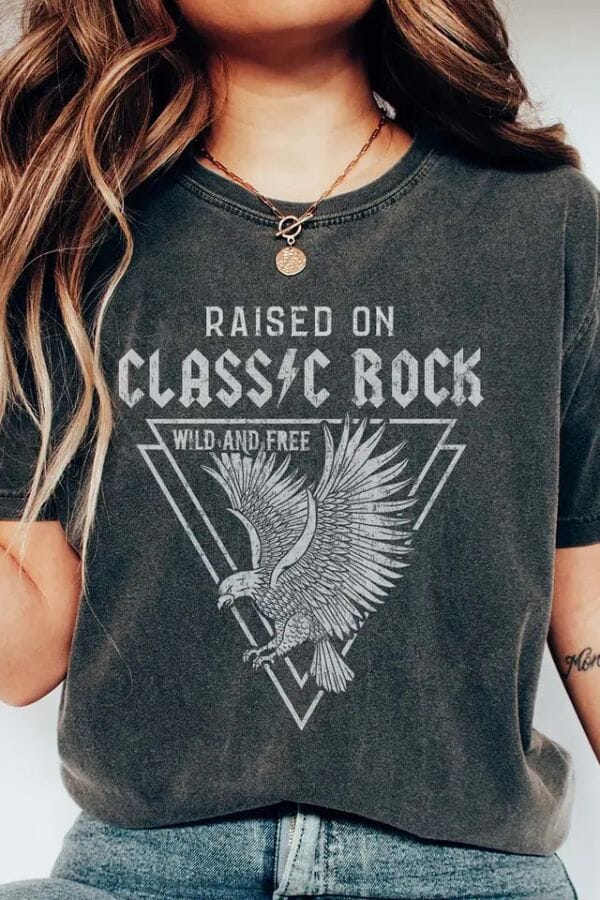 Raised on Classic Rock Graphic Tee