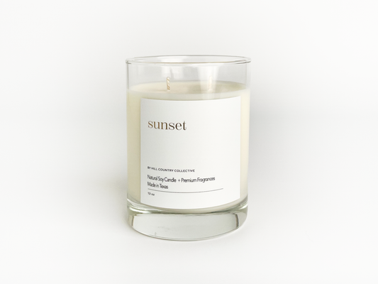 Sunset Soy Candle