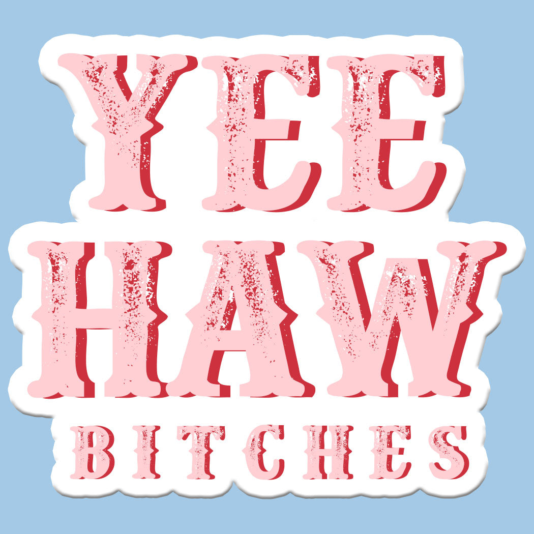 Yeehaw Bitches Sticker Decal